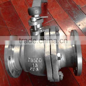 CF8 Flanged stainless steel ball valves