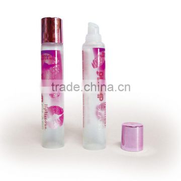Environmental flower D19 6ml 52mm silk screen printing lip balm cosmetic plastic tube