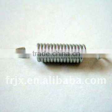 zinc plated extension springs