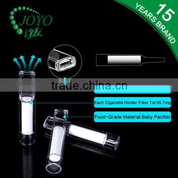 Droppable reduce tar tobacco cigarette filter tubes