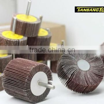Flap wheel with shaft/handle/Flap disc with shaft