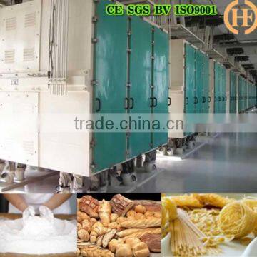 Large scale commercial maize processing plant