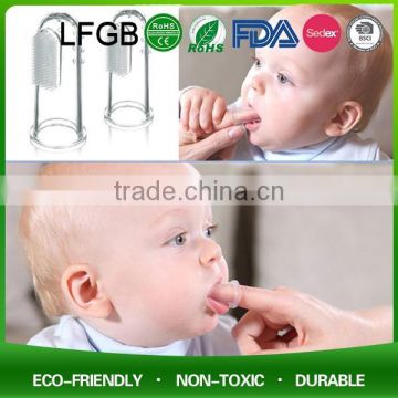 Baby Kid Soft Silicone Finger Toothbrush Gum Brush Clean Teeth Teeth Baby Silicone Massager