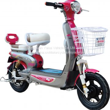 48v lead acid battery electric bike electric bicycle with basket for wholesale