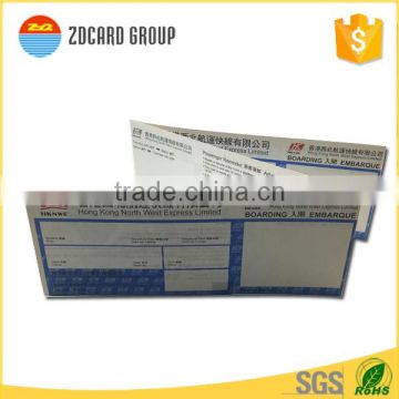 Disposable smart entrance Paper Rfid Ticket