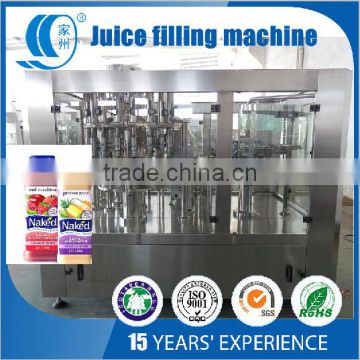 Good quality bottle juice filling equipment price