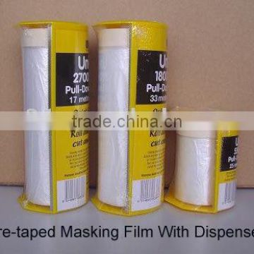 paper taped masking film, paint masker