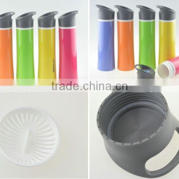 factory bottom price fashion 380ml plastic vacuum cup whole sale hot sale