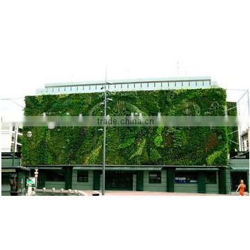 2014 hot sale fake/plastic/artificial plant wall for landscaping