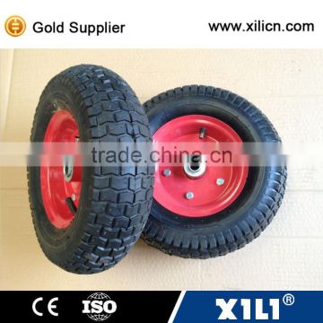 Rubber pneumatic wheelbarrow tire 4.00-6
