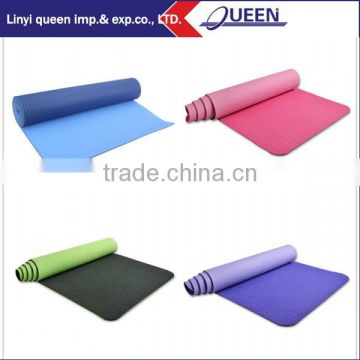 Factory supply new design good quality 6mm TPE yoga mats