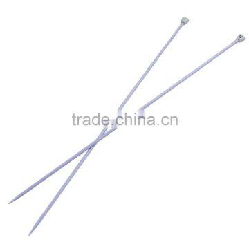 Stainless Steal Knitting Needles Silver Tone 35cm long, Thickness: 3mm