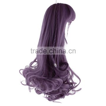 18 inch girl doll curly human hair wigs dryer