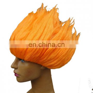 Shaped party wigs/ Neon-freak wigs