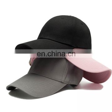 Fashion Plain High Quality promotion Custom Cotton Baseball Cap