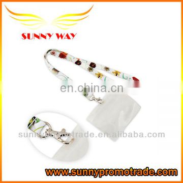 hot sale polyester lanyard with ID card
