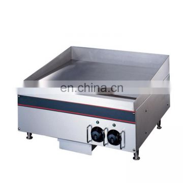 Commercial Stainless Steel Flat Electric Half Griddle and Half Grill