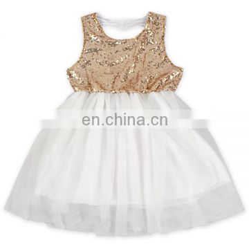 Baby Sequin Heart Shape Top Tulle Dress Princess Frock Design Dress Flower Girl Dresses