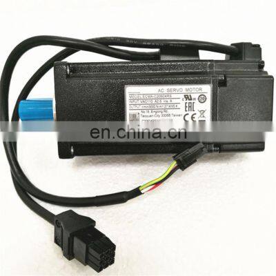 ECMA-K11320RS AC servo motor 400V 2KW mid-inertia with keyway & oil sealed & Center threaded hole