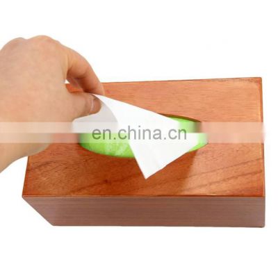 Hot Selling Wooden Tissue Paper Box