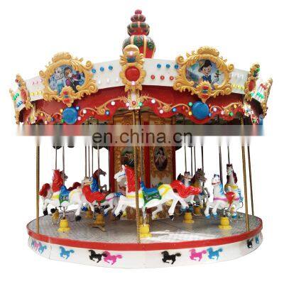 professional carousel rides manufacturer mechanical carousel rides hot on sale