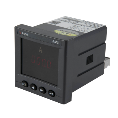 Acrel AMC72-DI/C with RS485 communication Primary voltage 1000V panel mountable smaryt Primary voltage DC LED display