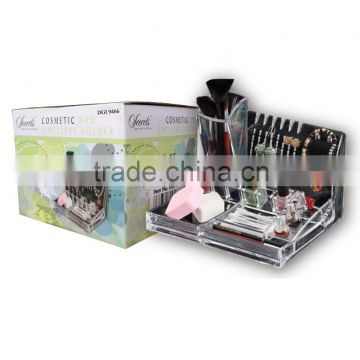 Factory direct sell acrylic make up brush holder
