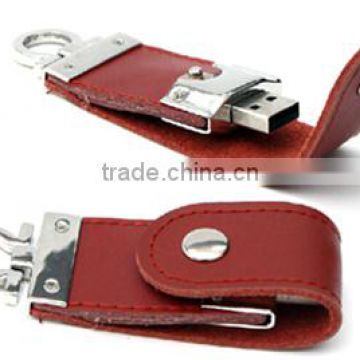 leather usb flash drive promotional gift chinese factory cheap wholesale