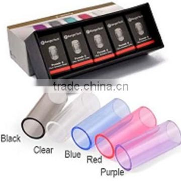 Colorful glass tube Pyrex Glass tube for sale fit for Mini protank2&3