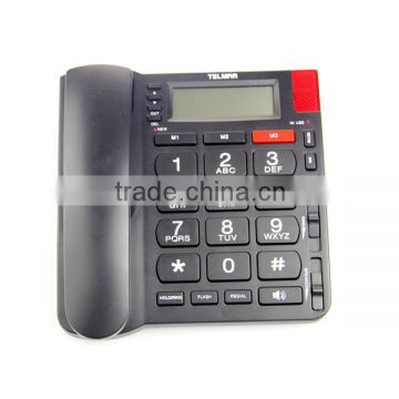 Factory direct big button senior wired telephone calls