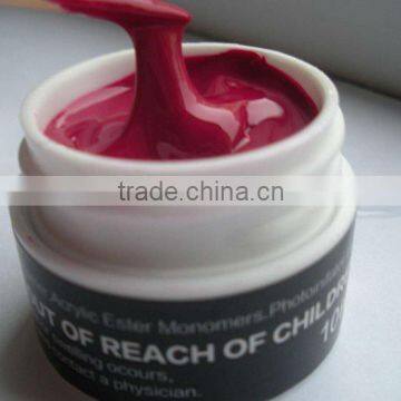 2014 popular, magic nails art colored Pudding Gel