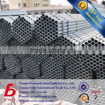 q235b scaffolding galvanzied pipe price per ton