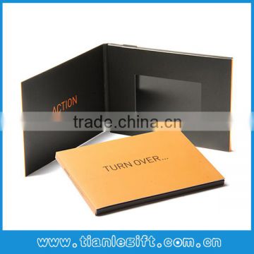 4.3" Electronic video greeting card,lcd player card