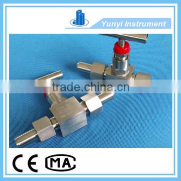 Stop valve, stainless fitting, stainless steel needle valve