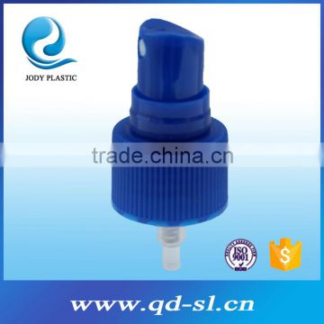 24mm Blue Color Cosmetic Personal Care Plastic Spray Mist Pump