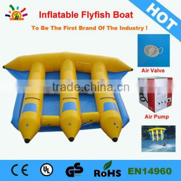 6 person hot sale inflatable flyfish boat for sale