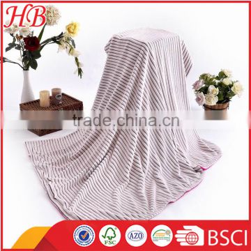 super soft china wholesale flannel fleece blanket backside micromink