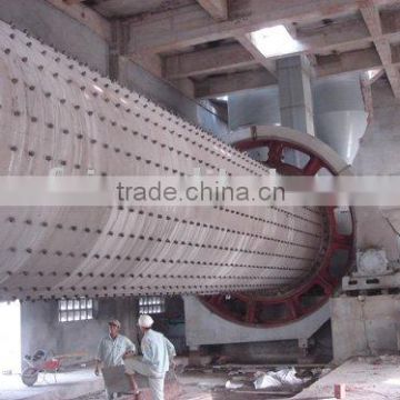 Ball mill with main bearing type and slide shoe side or center type