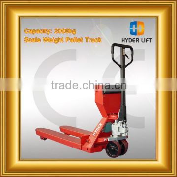 scale weight pallet trucks tractor front forklift