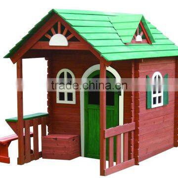 garden cubby house kids wooden playhouse in outdoor