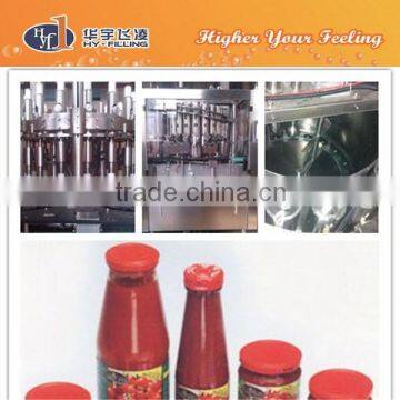 Tomato jam piston filling equipment Hy Filling