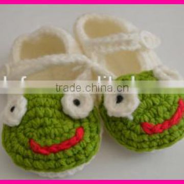fashion girls crochet knitting baby shoes