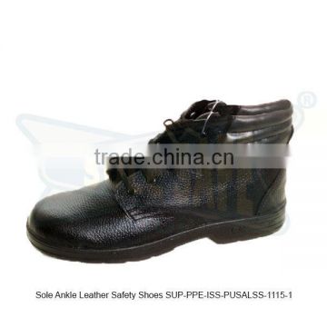 Sole Ankle Leather Safety Shoes ( SUP-PPE-ISS-PUSALSS-1115-1 )