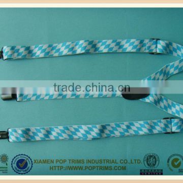 High quality custom suspenders for girl and boy