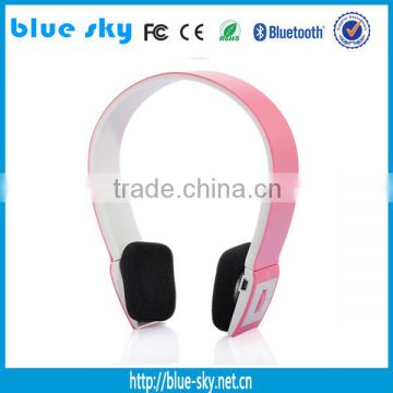 hot sale bluetooth wireless headphone, bluetooth headset with High SNR Bluetooth audio connection