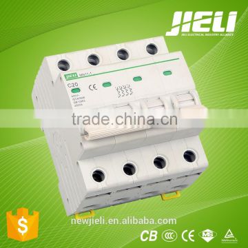 short time delivery 63 amp 4 poles miniature circuit breaker mcb