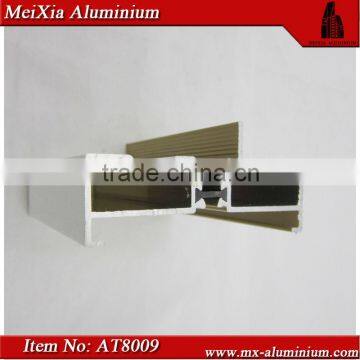 zipper Aluminum Extruded Profile for Sliding Door