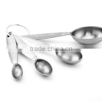 Hot sale passed FDA or LFGB stainless steel measuring spoons