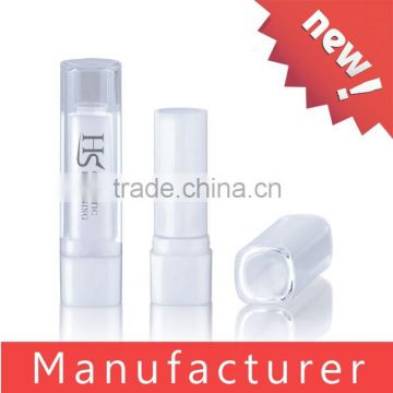 Wholesale Plastic Pearl White Lip Balm Case with Best Price