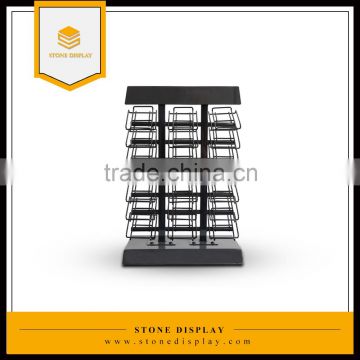 removable metal stone rack shelf for quartz marble granite
